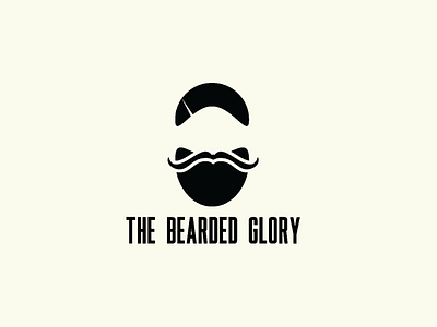 Beard logo concept logo logos minimalist design