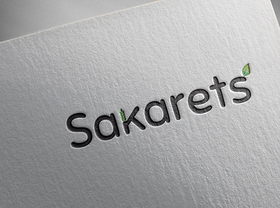 Sakarets logo branding design vector