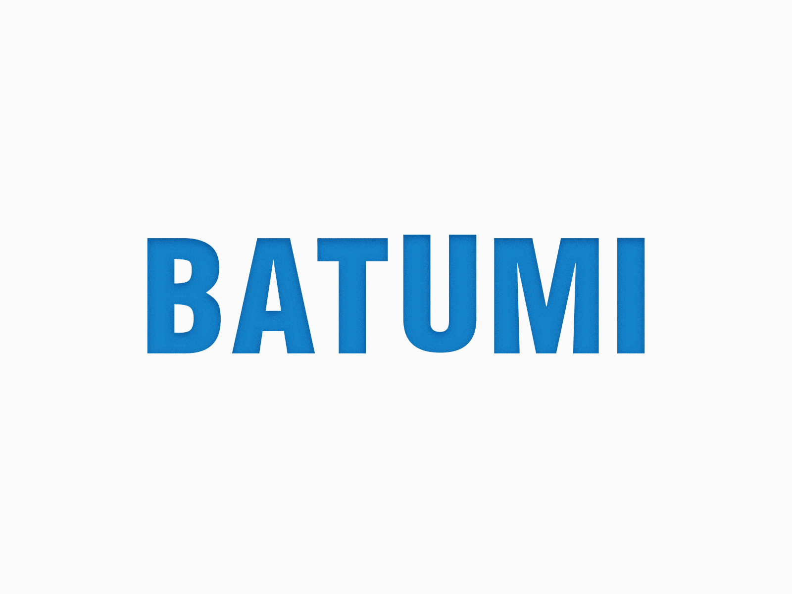 Batumi Logo Animation.