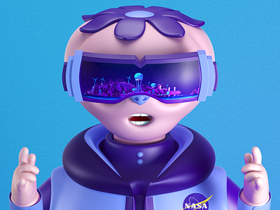 Cosmo Boy Chupi! by Mako Tsereteli on Dribbble