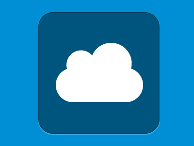 Hello, I'm a swipey icon. blue chat cloud css css3 heart icon swipe