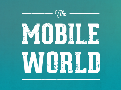 The Mobile World mobile texture type