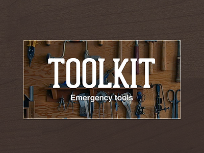 Used Toolkit Spotlight (2x) flashlight hammer spotlight tool toolkit wood