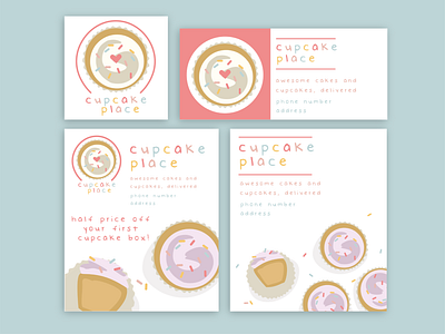 Cupcake Place Social Media Package