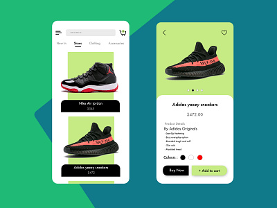 Simple clean E commerce store android app application branding clean design e commerce green interface ios nigeria nigerian simple typography ui ux