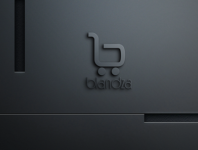 logo Blandza branding design icon logo