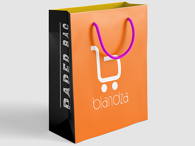 PaperBag Logo Blandza 2 branding design icon logo