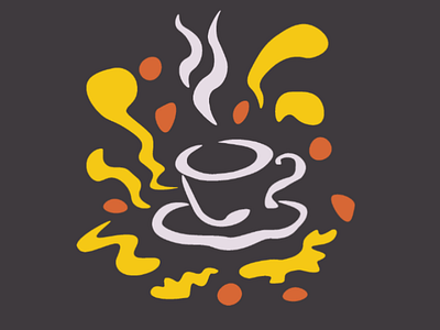 Hot vector coffee 74