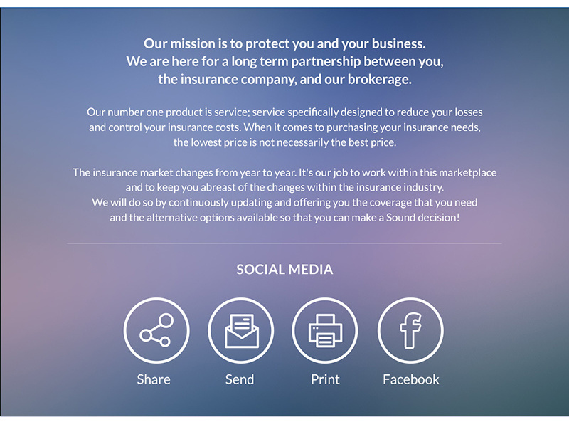 Sound Insurance Social Media by Igor Provod on Dribbble