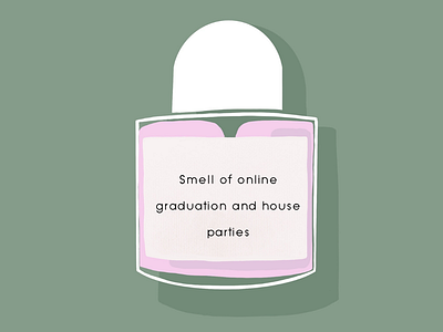 Perfume Collection 2020 digital illustration minimal procreate quarantine