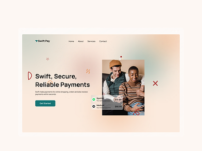 Swift Pay | Fintech Hero Page