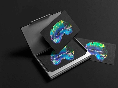 Museum of dreams business cards adobe photoshop art brain brain logo brain waves color colour colourful creative design dreams dreamscape galaxy gallery illustration illustrator logo photo manipulation photoshop universe