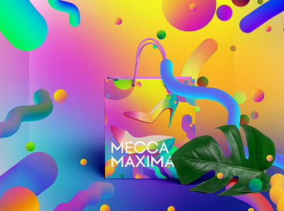 Mecca Campaign and Packaging branding color colorful colour colourful creative design graphic design illustration illustrator logo mecca photoshop ui
