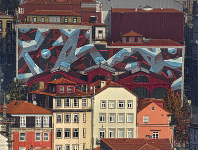 MURAL "Continuidade" | Porto, 2017 graffiti graffiti art mural mural art mural design muralart muralist murals painter porto portugal public art street art urban art