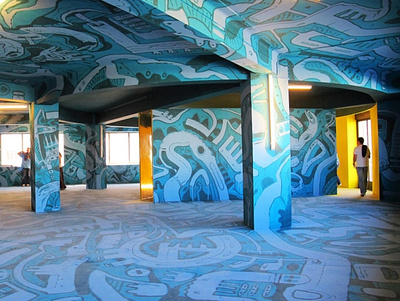 Interior mural, AXA, Porto graffiti graffiti art mural mural art mural design muralart muralist murals painter porto