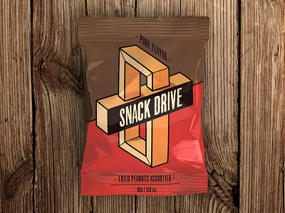 Snack Drive Packaging Proposal design impossible figures nuts packaging ukraine