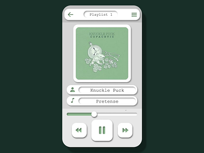 Music Streaming UI Design