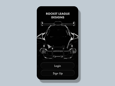 Rocket League Car Design App By Mike Bloom On Dribbble