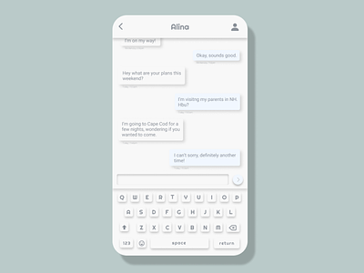 Direct Messaging UI