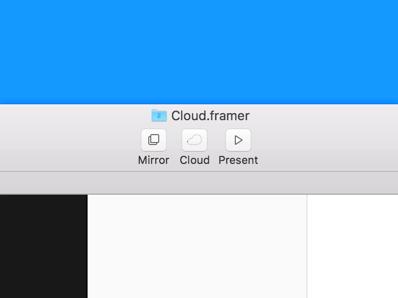 Framer Cloud Icon Animation