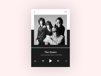 Daily UI #009 - Music Player