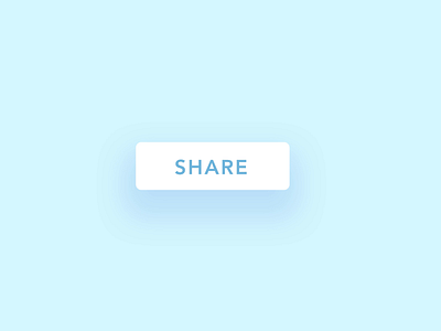 ✨Daily Design ✨ 010 Social Share aftereffects button button animation challenge clean cute daily design exploration friendly interaction micro interaction minimal playful share share button simple social social media ui