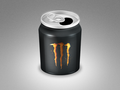 Monster Can can drink energy icon monster