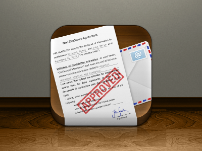 Preview document icon ios mail signature stamp