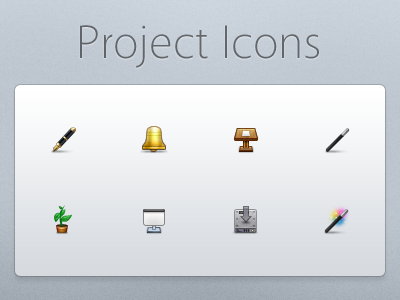 Project Icons v1.9 32px icon pixel project icons