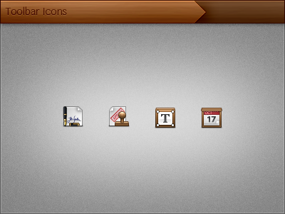 Toolbar Icons