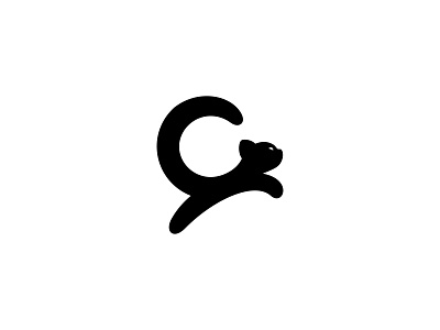 C for Cat animal logo c letter logo c logo cat creative creative design idea minimalist logo pet pets simple logo unique unique logo
