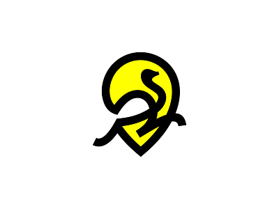 Ostrich Finder Logo Design