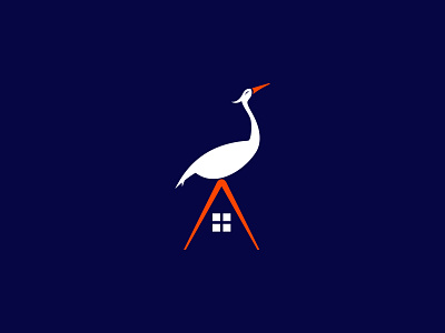 Heron House Logo vector