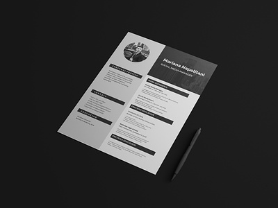 Creative Resume / Cv Design