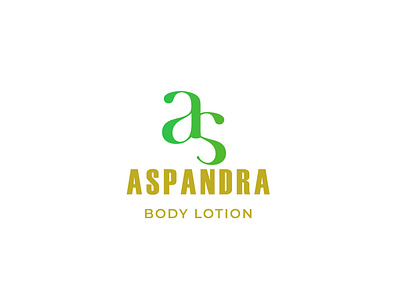 Aspandra Body Lotion Logo branding design graphic design illustration logo logo design vector