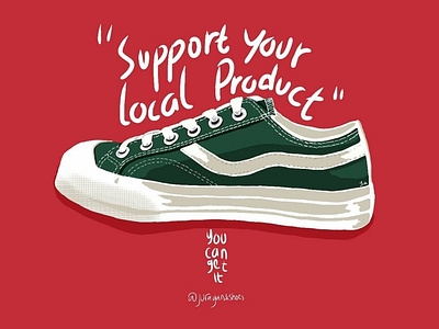Local shoes animation branding design illustration logo minimal shirt shoes shop vector