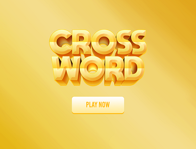 3d Game Title 3d 3d design game title title typography ui yellow