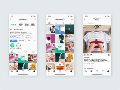 Cricut Social Media and Brand Assets