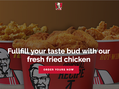 KFC Malaysia Redesign