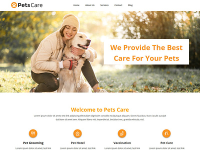 TemplateToaster Website Builder | Pets Grooming WP Theme