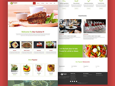 TemplateToaster Website Builder | Cuisine WordPress Theme