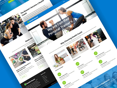 TemplateToaster Website Builder | Health Coach WP Theme