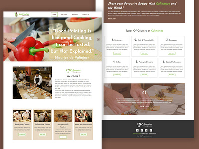 TemplateToaster Web Design Builder | Culinaries WP Theme