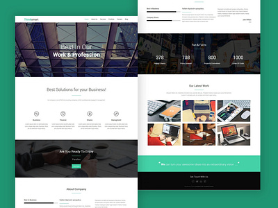 TemplateToaster Website Builder | Thinksmart WP Theme