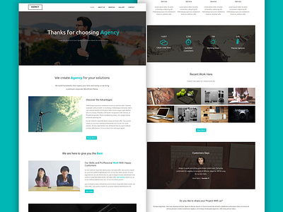 TemplateToaster Website Builder | Agency WordPress Theme