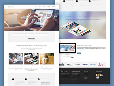 TemplateToaster Website Builder | Click Agency WordPress Theme