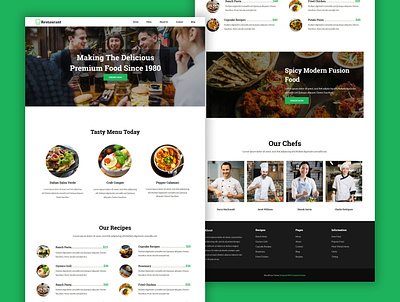 TemplateToaster Website Builder | Restaurant Theme chef cuisine food food app restaurant restaurant app restaurant branding restaurants wordpress wordpress design wordpress theme
