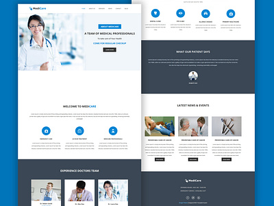 TemplateToaster Website Builder | Medicare Theme