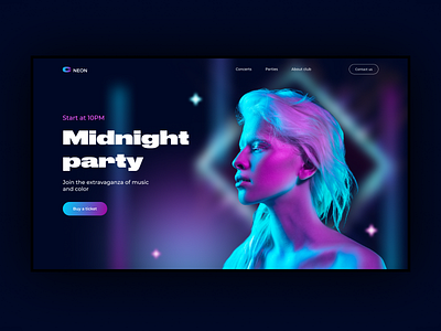 Party promo for night club