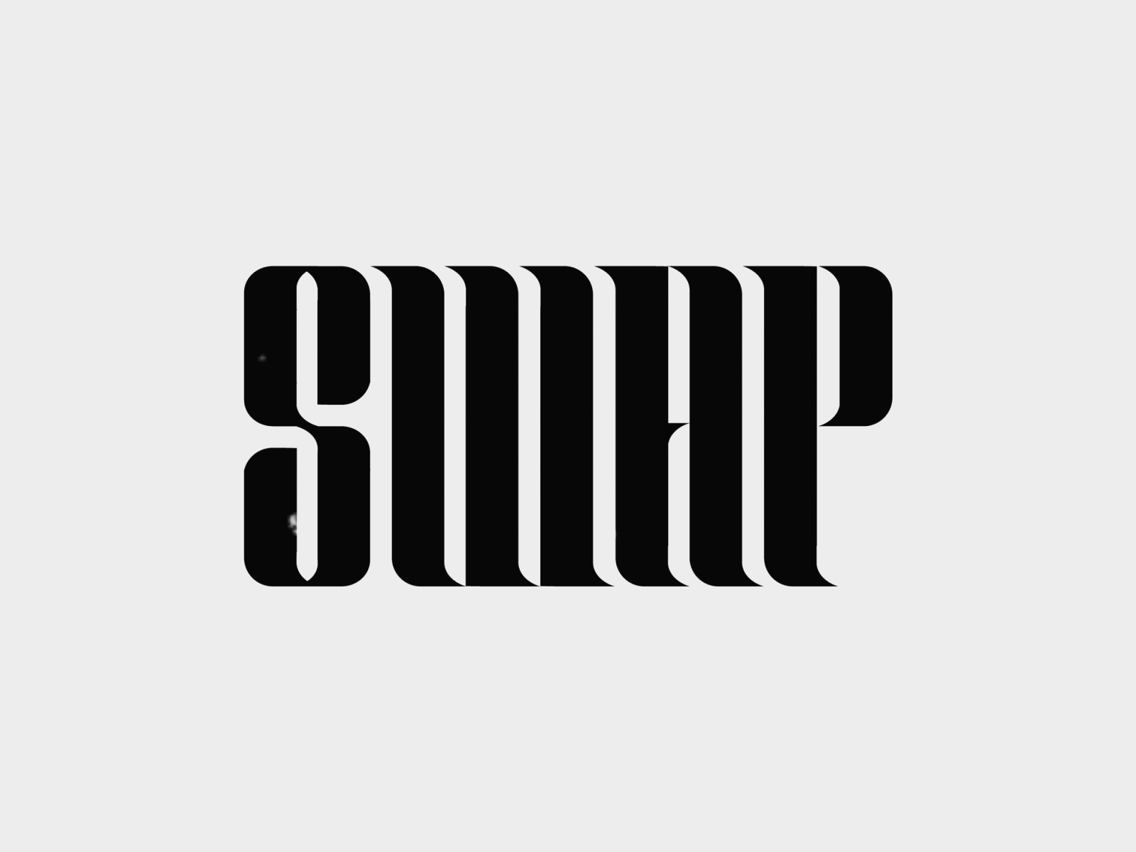 Swap after effect animation black black white blackandwhite film gif grainy letterform swap texture